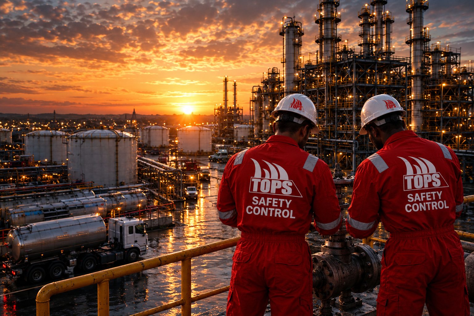 Inspector reviewing a pressure gauge during an offshore equipment test